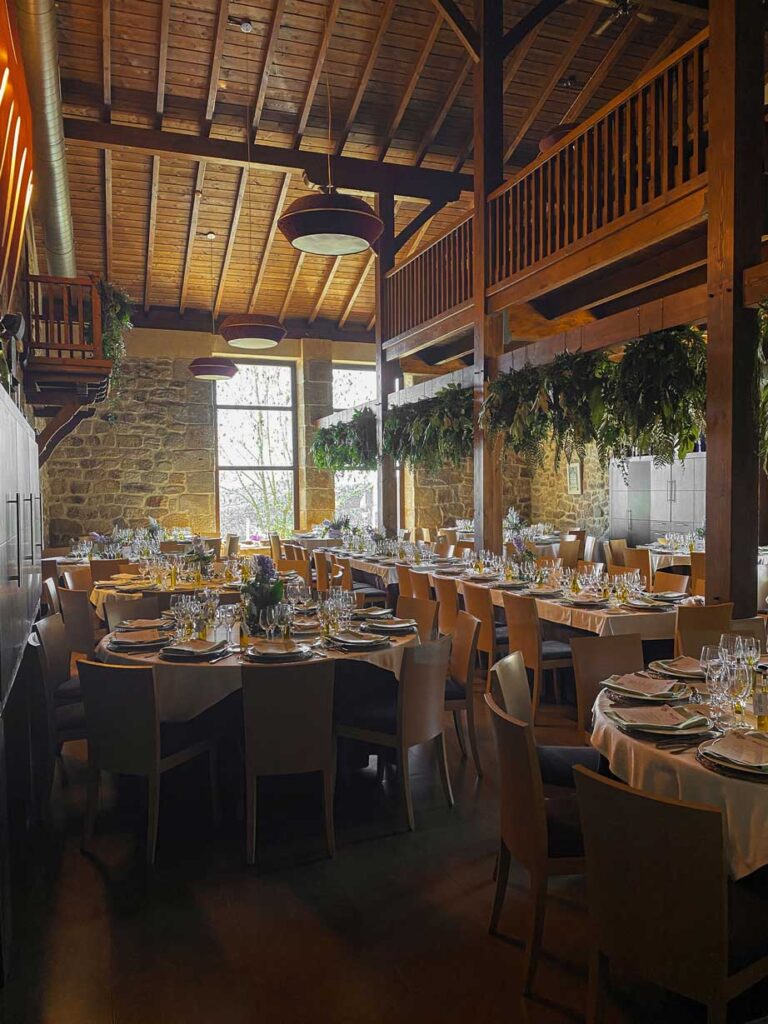 Restaurante para cenas de empresa en Navidad en Larrabetzu